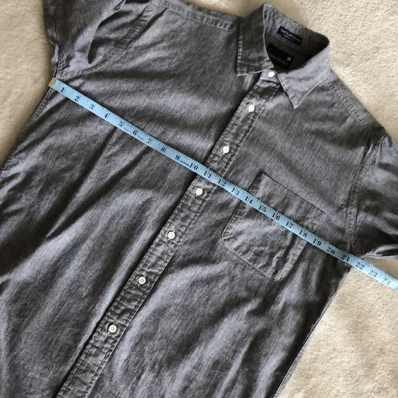 Vintage black wash chambray shirt - Picture 8 of 11